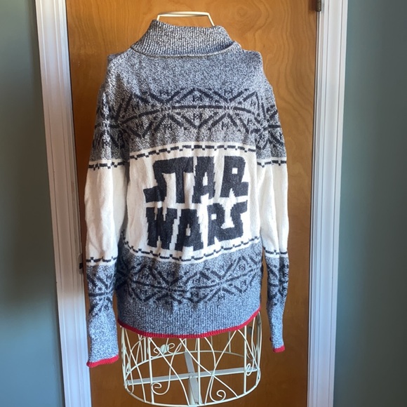 Disney gap kids Star Wars Christmas sweater 
Darth Vader and storm trooper - Picture 5 of 8